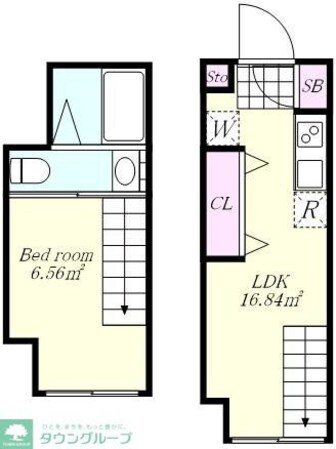DUO MAISON高円寺南の物件間取画像